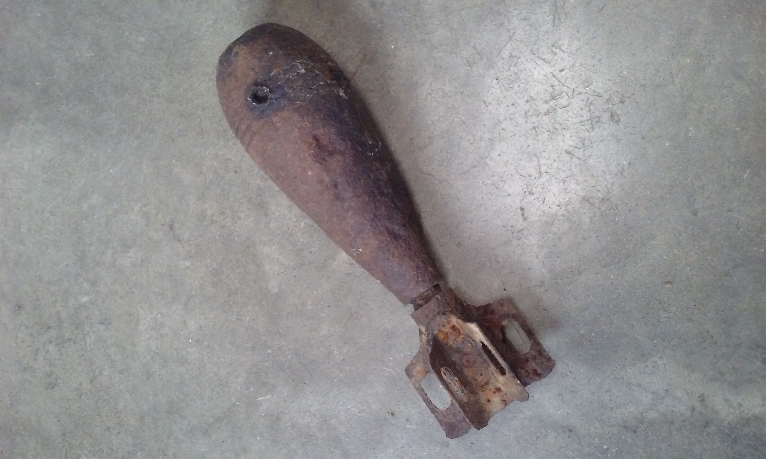 60mm Mortar Shell Indiana Army Surplus